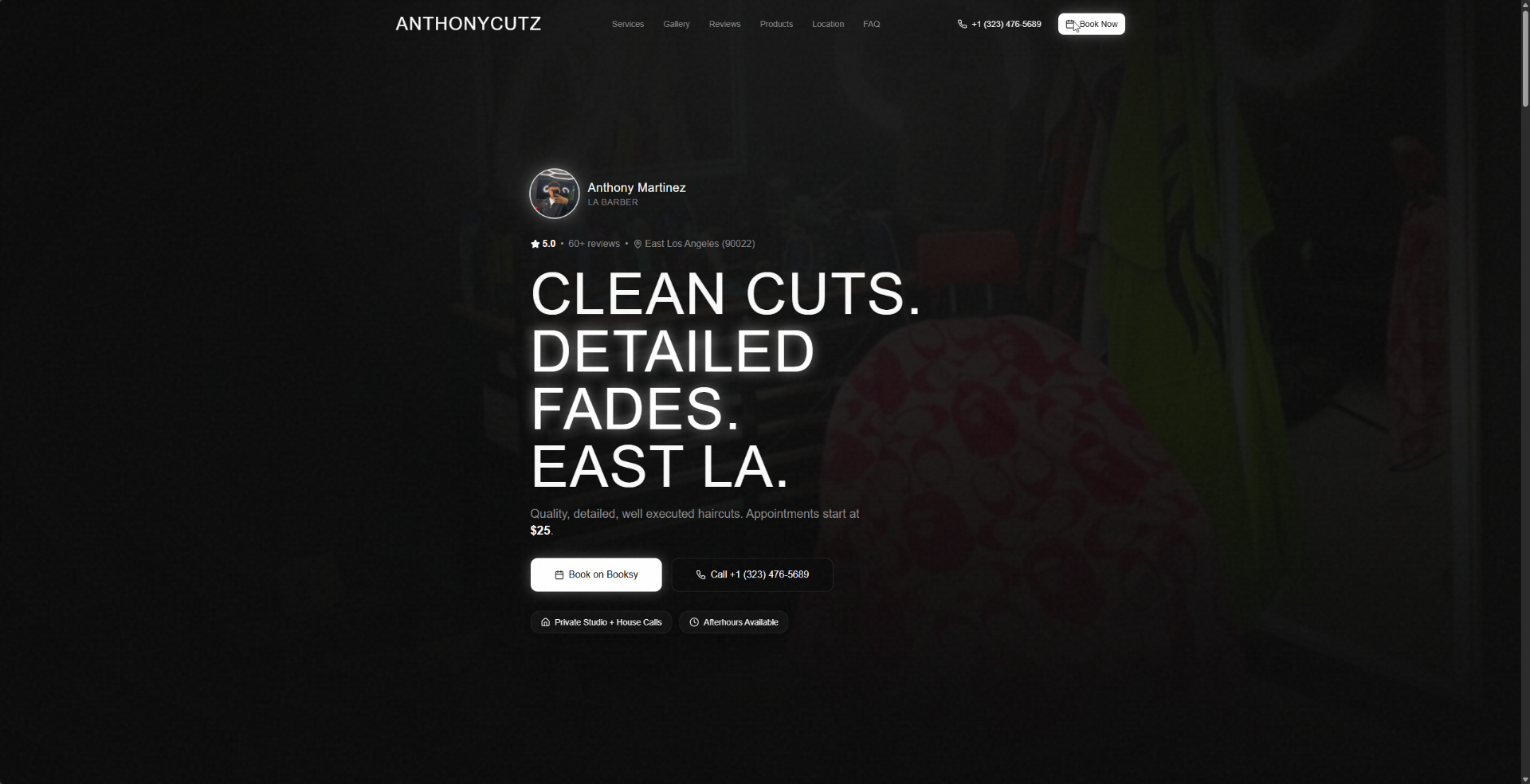Anthony Cutz LA preview