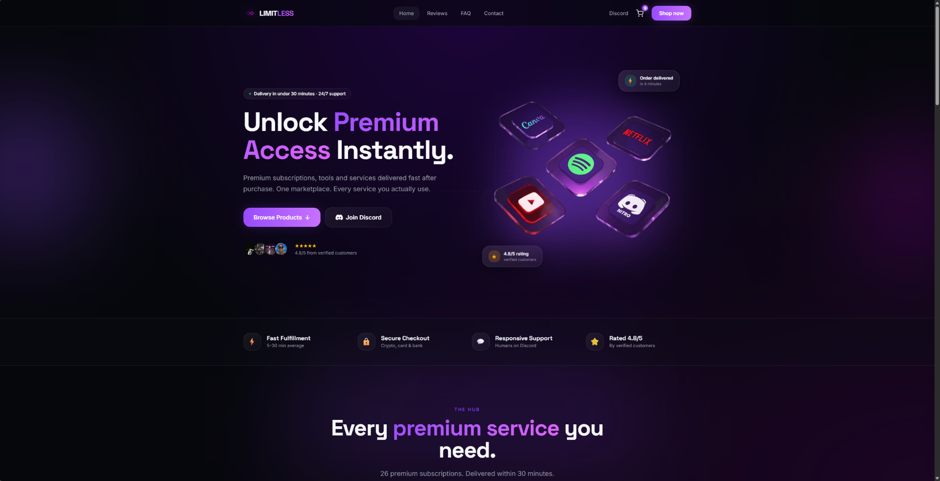Shop Limitless preview