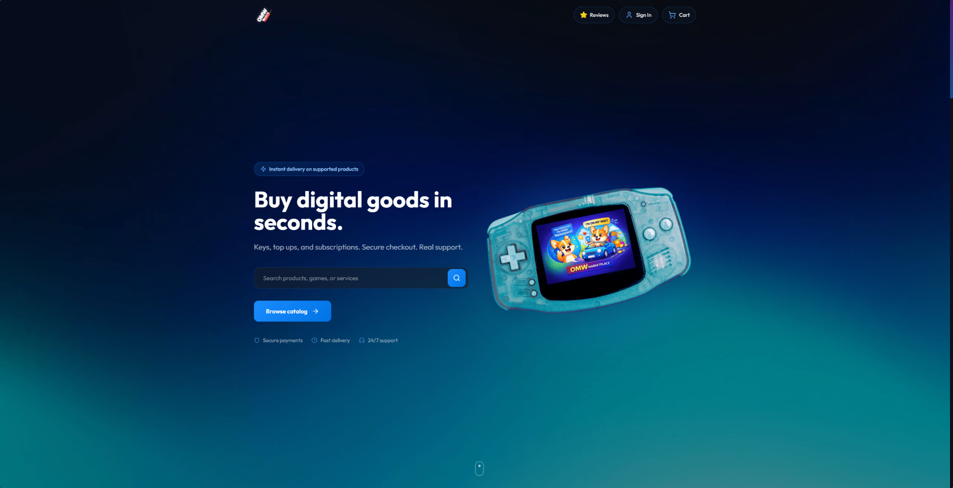 OMW Store preview